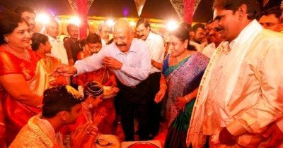 NTV Director Narendra Chowdary Daughter Rachana Wedding - 5 of 10