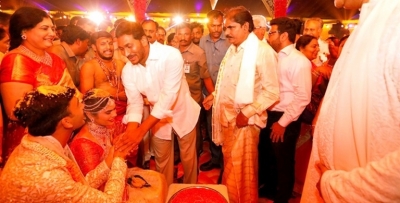 NTV Director Narendra Chowdary Daughter Rachana Wedding - 7 of 10