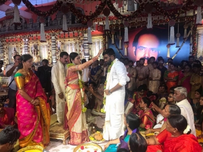 Paritala Sriram - Gnanika Wedding Photos - 13 of 30