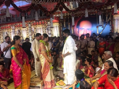 Paritala Sriram - Gnanika Wedding Photos - 16 of 30