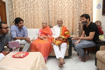 Pawan Kalyan and Trivikram Meets K Vishwanath - 2 of 77