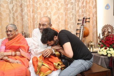 Pawan Kalyan and Trivikram Meets K Vishwanath - 57 of 77