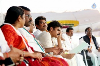 Pawan Kalyan at Cheneta Garjana - 1 of 7