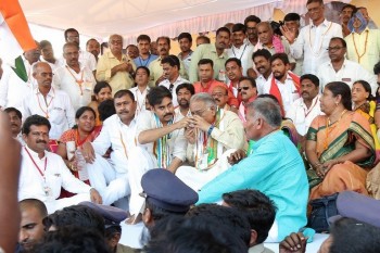 Pawan Kalyan at Cheneta Garjana - 5 of 7