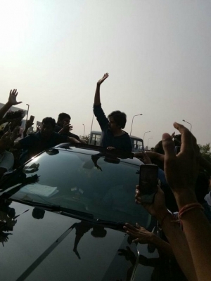 Pawan Kalyan In Vizag Airport Photos - 2 of 5