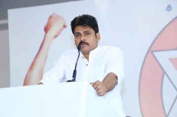 Pawan Kalyan Jana Sena Press Meet - 34 of 46