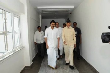 Pawan Kalyan Meets AP CM - 2 of 3