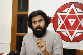 Pawan Kalyan Political Press Meet Photos - 2 of 40