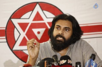 Pawan Kalyan Political Press Meet Photos - 6 of 40