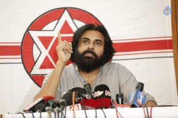 Pawan Kalyan Political Press Meet Photos - 9 of 40