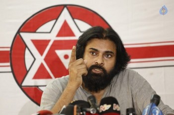 Pawan Kalyan Political Press Meet Photos - 15 of 40