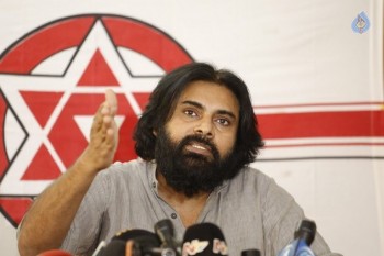 Pawan Kalyan Political Press Meet Photos - 17 of 40