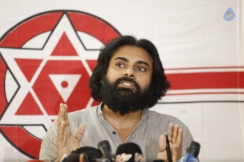 Pawan Kalyan Political Press Meet Photos - 18 of 40