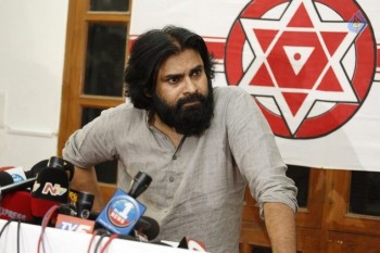 Pawan Kalyan Political Press Meet Photos - 20 of 40