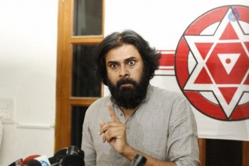 Pawan Kalyan Political Press Meet Photos - 21 of 40