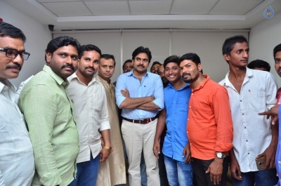 Pawan Kalyan Visits Andhra Prabha Ganapathi Pooja Photos - 2 of 41