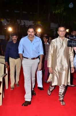 Pawan Kalyan Visits Andhra Prabha Ganapathi Pooja Photos - 11 of 41