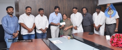 Pawan Kalyans Mom Donates for Janasena - 14 of 21