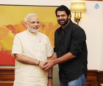 Prabhas Meets Top Politicians - 11 of 14