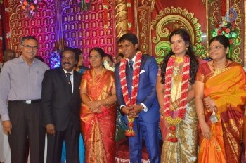 Producer Vinoth Kumar and Sindhu Wedding Reception - 5 of 42