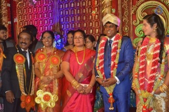 Producer Vinoth Kumar and Sindhu Wedding Reception - 6 of 42