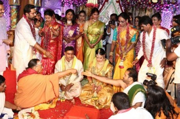 Radhika Daughter Rayane and Mithun Wedding Photos - 29 of 54