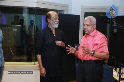 Rajinikanth Kaala Dubbing Photos - 1 of 4