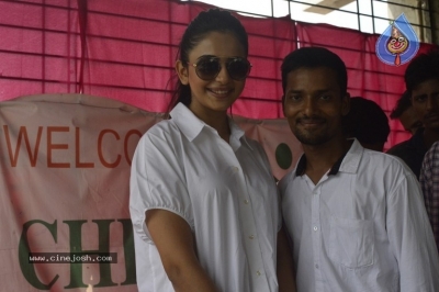 Rakul Birthday Celebrations at Cherish Orphanage Home - 19 of 19