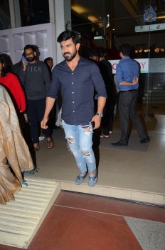 Ram Charan and Upasana Watches Dhruva Movie - 1 of 12