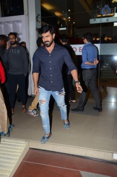 Ram Charan and Upasana Watches Dhruva Movie - 3 of 12