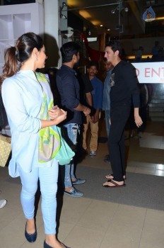 Ram Charan and Upasana Watches Dhruva Movie - 8 of 12