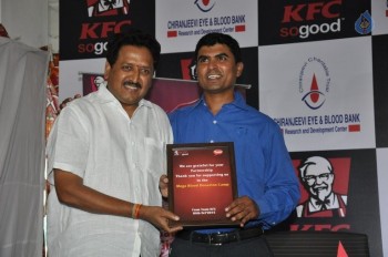 Ram Charan at KFC Employees Blood Donation Event - 51 of 81