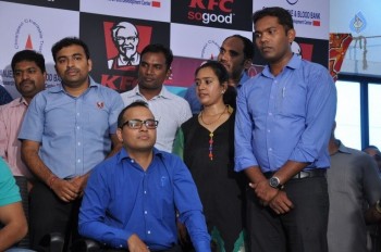 Ram Charan at KFC Employees Blood Donation Event - 57 of 81