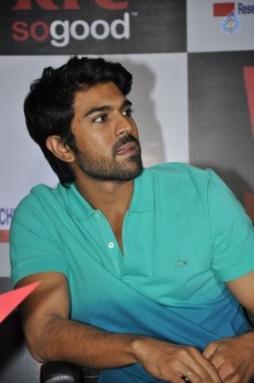 Ram Charan at KFC Employees Blood Donation Event - 61 of 81