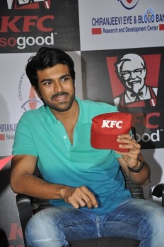 Ram Charan at KFC Employees Blood Donation Event - 62 of 81