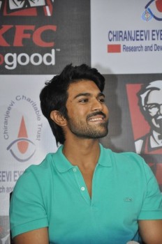 Ram Charan at KFC Employees Blood Donation Event - 29 of 81