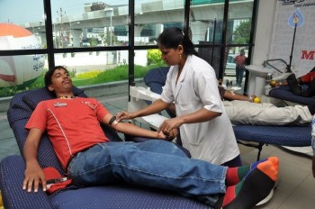 Ram Charan at KFC Employees Blood Donation Event - 33 of 81