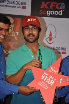 Ram Charan at KFC Employees Blood Donation Event - 35 of 81