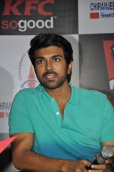 Ram Charan at KFC Employees Blood Donation Event - 37 of 81