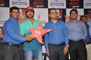 Ram Charan at KFC Employees Blood Donation Event - 61 of 81