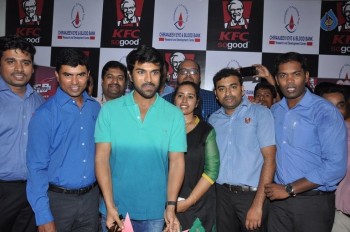 Ram Charan at KFC Employees Blood Donation Event - 77 of 81
