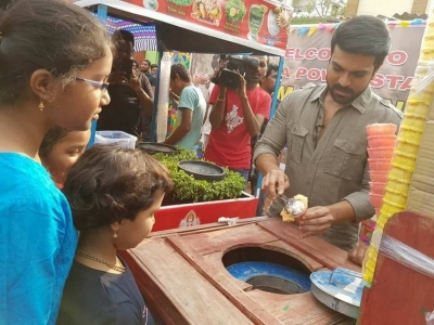 Ram Charan At Memu Saitham Season 2 Photos - 5 of 9