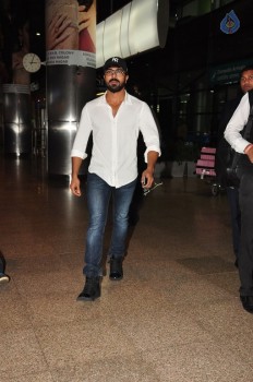 Ram Charan at Shamshabad Airport - 2 of 13