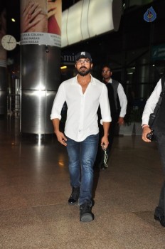 Ram Charan at Shamshabad Airport - 3 of 13