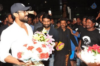 Ram Charan at Shamshabad Airport - 7 of 13