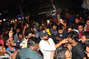 Ram Charan at Shamshabad Airport - 9 of 13