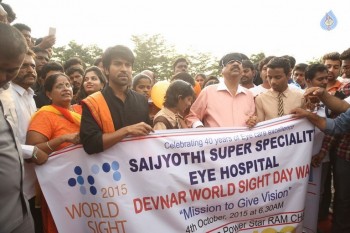 Ram Charan at World Sight Day Walk - 26 of 63
