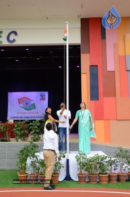 Ram Charan Celebrates Independence Day In Chirec School - 45 of 60