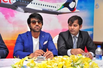 Ram Charan Trujet Airways Press Meet - 8 of 42