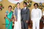 Reporter Anupama Subramanian Son Wedding Reception  - 86 of 107